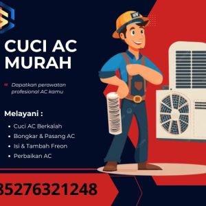 Cuci AC Tanjung Morawa – 082272686688
